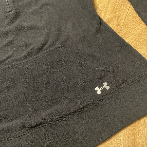 Under Armour Black Quarter Zip Fleece - Picture 2 of 7